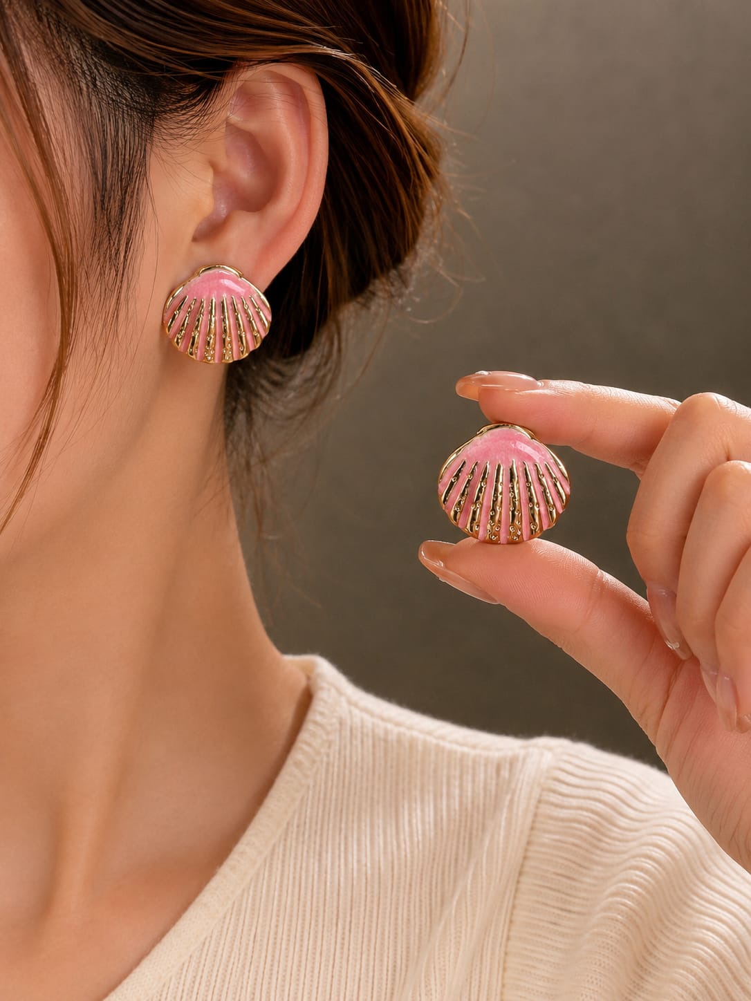 Seashell Elegance Earrings