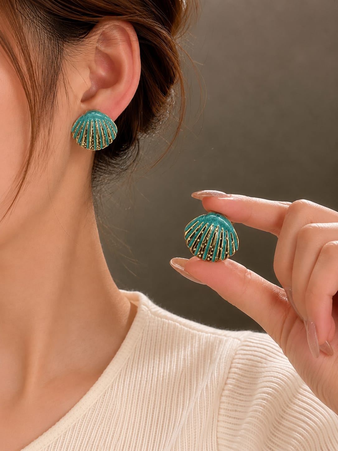 Seashell Elegance Earrings