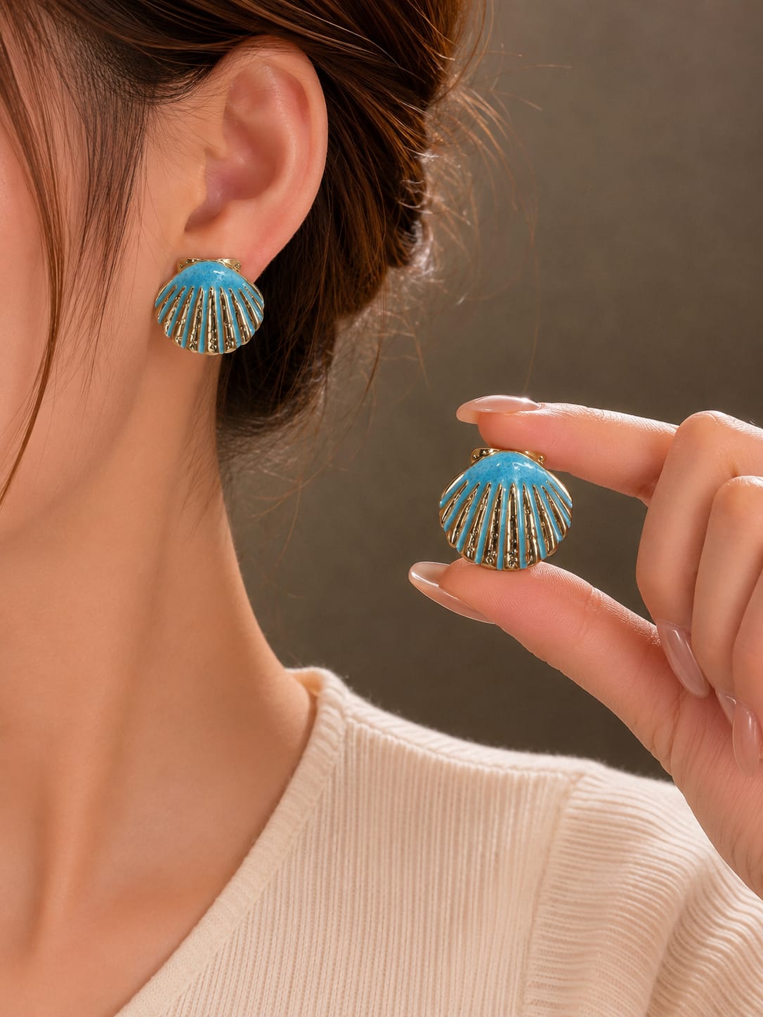 Seashell Elegance Earrings