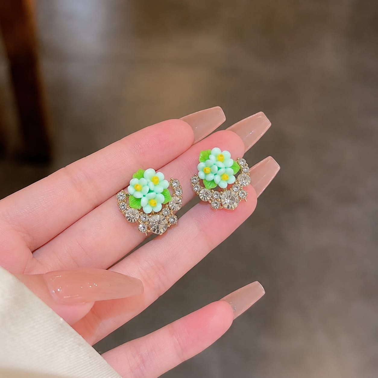 Floral Radiance Earrings