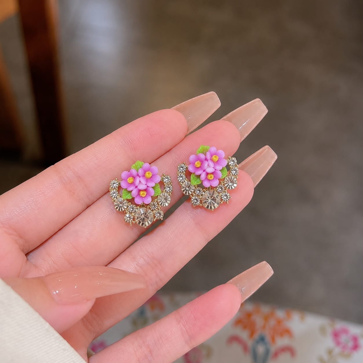 Floral Radiance Earrings