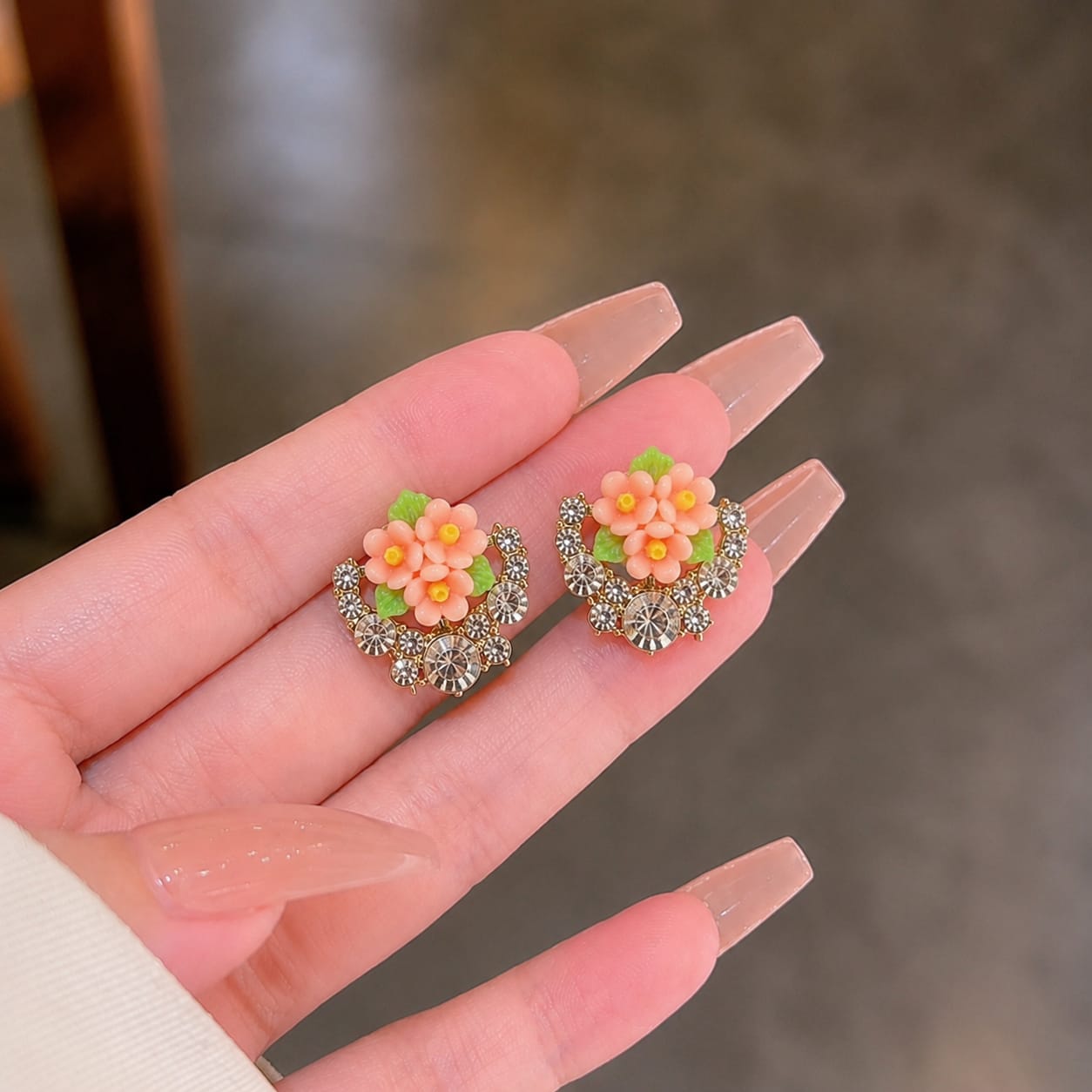 Floral Radiance Earrings