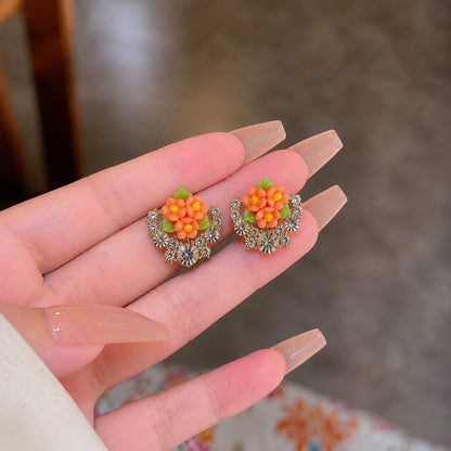 Floral Radiance Earrings