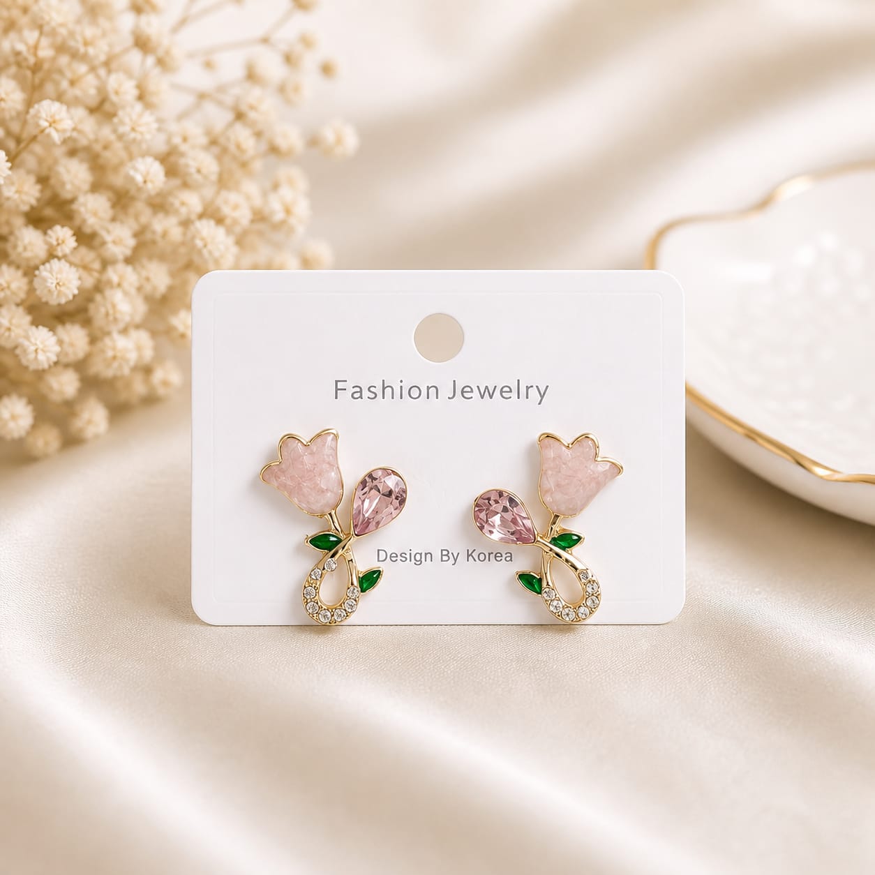 Crystal Bloom Earrings