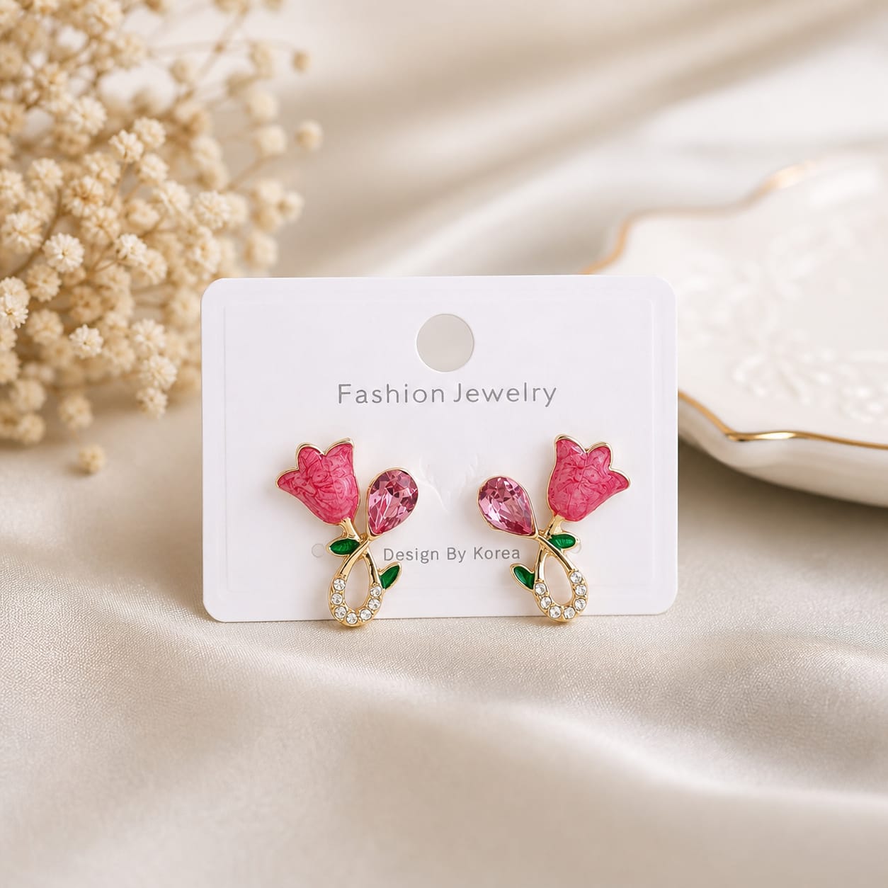 Crystal Bloom Earrings