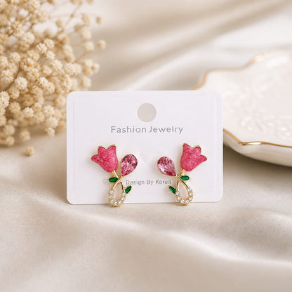 Crystal Bloom Earrings
