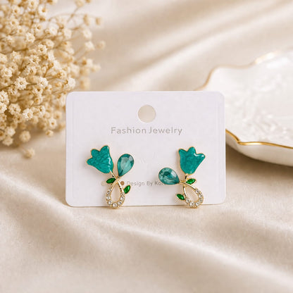 Crystal Bloom Earrings