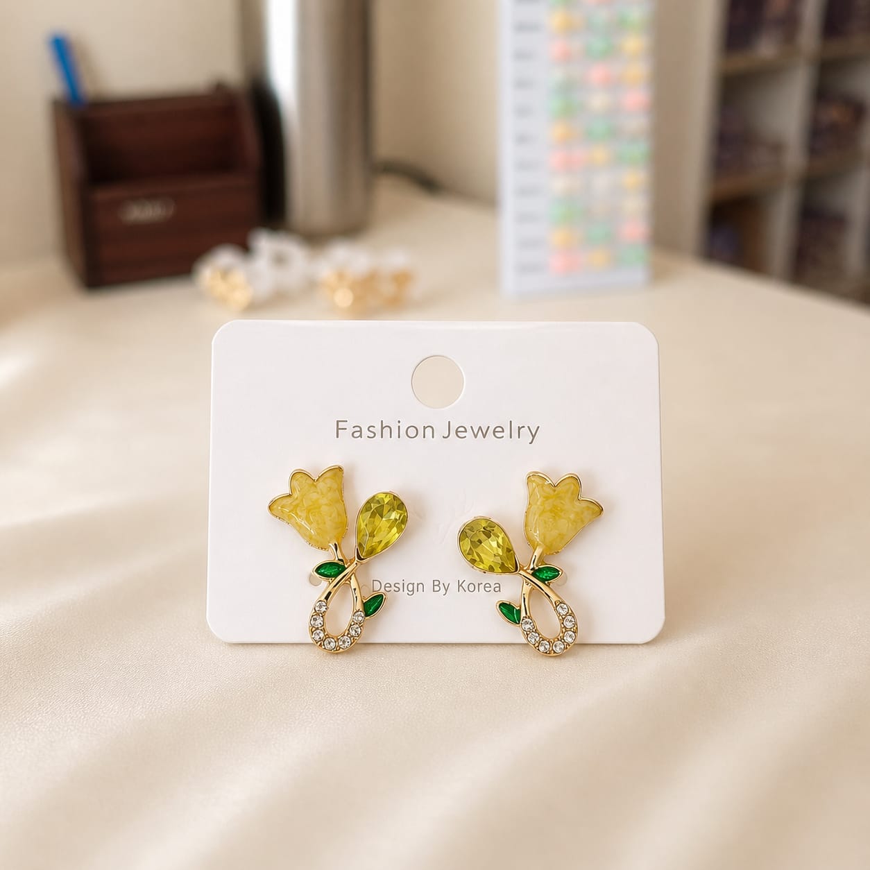 Crystal Bloom Earrings
