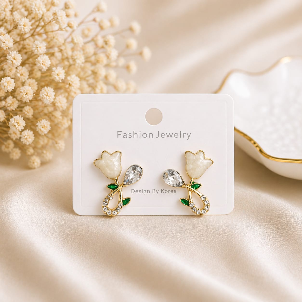 Crystal Bloom Earrings