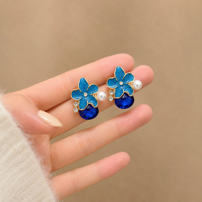 Crimson Elegance Earrings