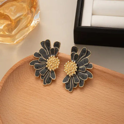Enamel Daisy Studs