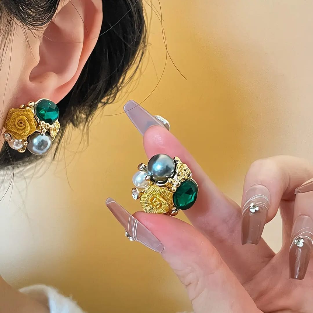Luxe Garden Bloom Earrings