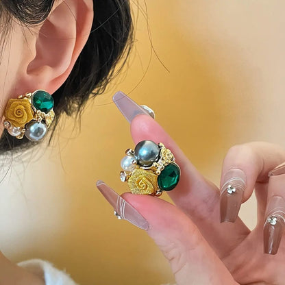 Luxe Garden Bloom Earrings