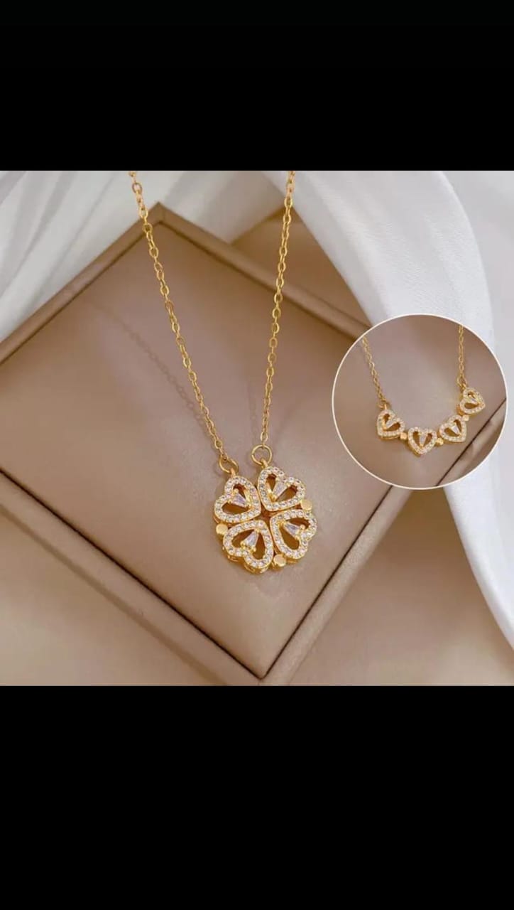 Lucky Charm Clover Necklace