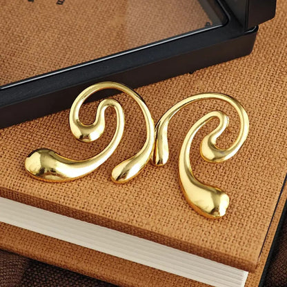 Golden Drift Earrings
