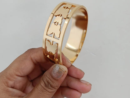 Butterfly Cascade Gold Bracelet