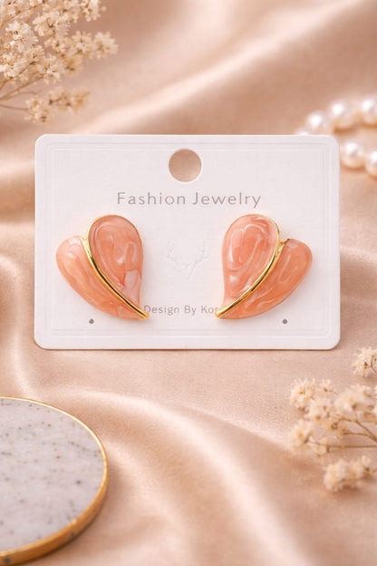 Scarlet Heart Elegance Earrings