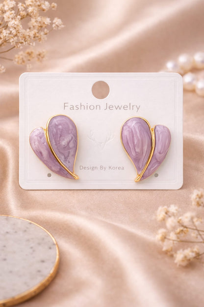 Scarlet Heart Elegance Earrings