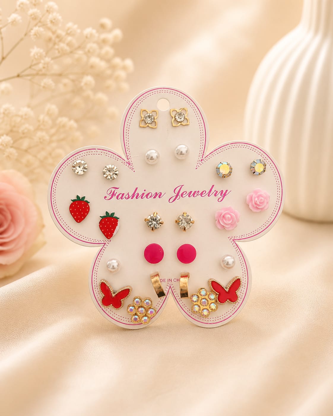 Multi-Stud Earring Set