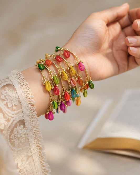 Radiance Beaded Bangle Collection