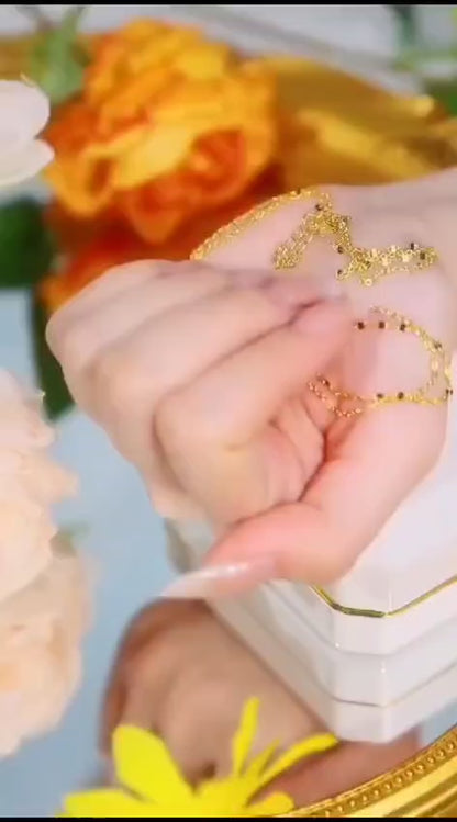 Butterfly Duo Layered Necklace